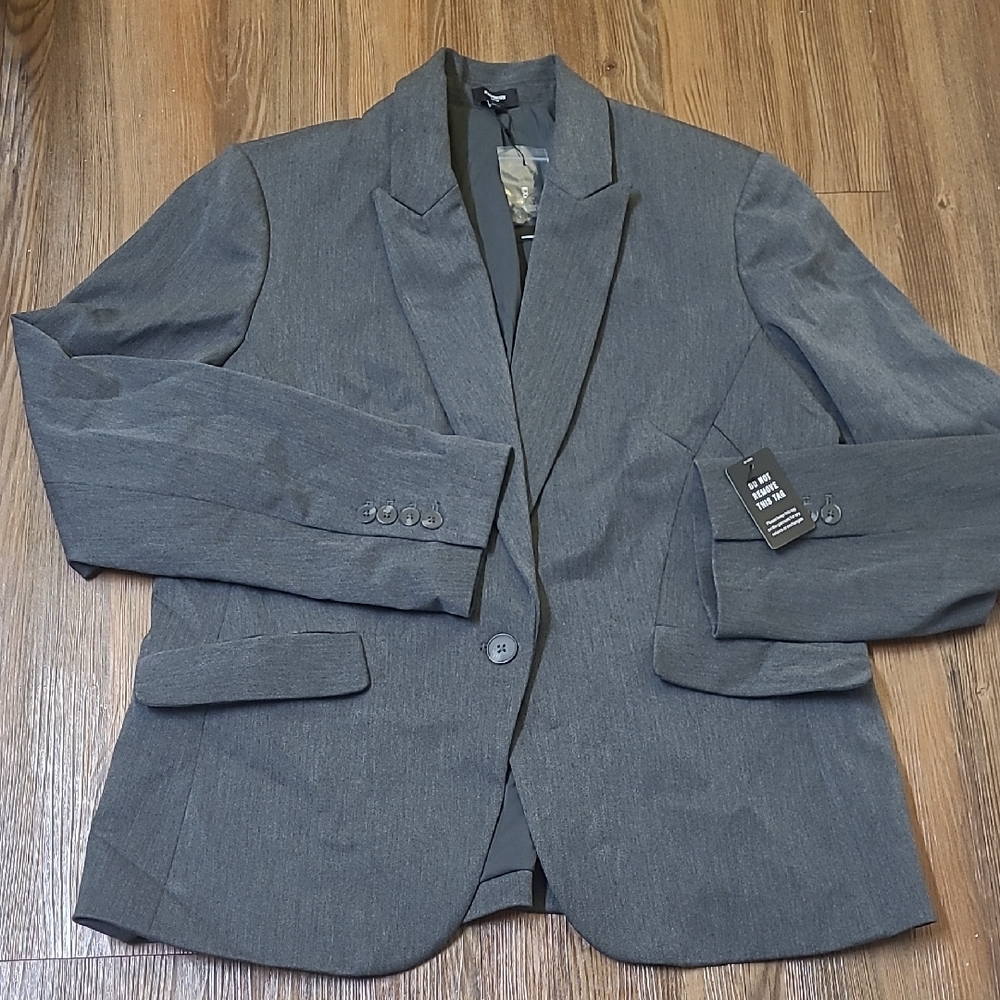Express Charcoal Blazer new zise‎ XL new for men ziseXL perfect for  work.